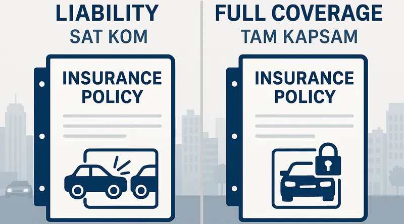 Araç Sigortası: Liability ve Full Coverage Farkları ve Maliyet Taktikleri