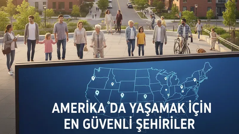 Amerika’da Yaşamak İçin En Güvenli Şehirler (2025 Güncel Rehber)